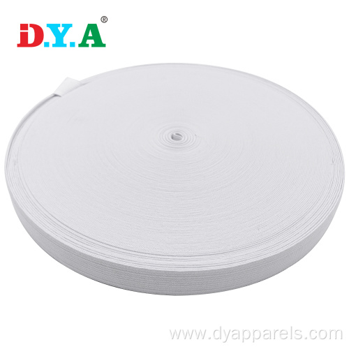 Wholesale Cheap White Polyester Knitted Elastic for Garment